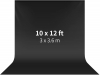 NEEWER Tela de Fundo Dobrável 3X3.6m Preto Photo NEEWER66600190