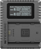 NITECORE Carregador Duplo FX3 com Ecrã LCD para Fuji NP-W235 Photo NITECORED193281