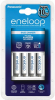 PANASONIC Carregador Eco + 4 Accus Eneloop LR3 (AAA) 750 mAh Photo PANAECH4LR3P