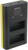 PATONA Duplo Carregador LCD USB para Fuji NP-W126 Photo PATONA1861
