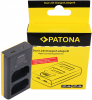 PATONA Carregador Dual LCD USB para Panasonic DMW-BLK22