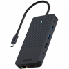 RAPOO Hub USB-C 12em1 USB-A USB-C HDMI SD MICROSD ETHERNET