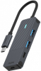 RAPOO Hub USB-C Portas 2x USB-A + 2x USB-C