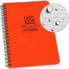 RITE IN THE RAIN Caderno Todo Tempo Grande Modelo Laranja 