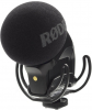 RODE Microfone Estéreo VídeoMic Pro-Rycote