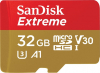 SANDISK Cartão Micro SDHC Extreme 32GB V30 (100MB/s)+ Adapt