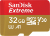 SANDISK Cartão Micro SDHC Extreme 32GB V30 (100MB/s)+ Adapt Photo SANDISK00173417
