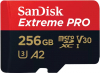 SANDISK Cartão Micro SDXC Extreme Pro 256GB V30 A2 + Adaptador Photo SANDISK00214505