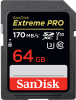 SANDISK Cartão SDXC Extreme Pro 64GB V30 UHS-1 (170MB/s) (Class 10) Photo SANDISK183530