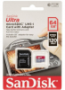 SANDISK Cartão Micro SDXC Ultra 64GB (120MB/s) A1 (Class10)+Adapt Photo SANDISK186501