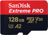 SANDISK Cartão Micro SDXC Extreme PRO 128GB (200MB/s) + Adapt Photo SANDISK214504