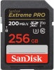 SANDISK Cartão SDXC Extreme Pro 256GB UHS-I (200MB/s)