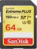 SANDISK Cartão SDXC Extreme Plus 64GB V30 UHS-I (150MB/s) (Class 10) Photo SANDISKSDSDXW6064G