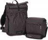 SHIMODA Mochila Side Lite 22 Starter Kit para Mulheres Preta/Branca
