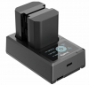 SMALLRIG 3824 Baterias X2 com Carregador USB-C NP-FZ100 Photo SMALLRIGD218801