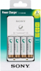 SONY Kit Carregador + 4 Pilhas AA Recarregáveis - 2100mAh Photo SONYBCG34HH4KN