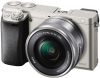 SONY Alpha 6000 + 16-50mm PZ Prata Photo SONYILCE6000LSCEC