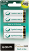SONY Pilhas Recarregáveis 4X - AA - 2500 mAh Photo SONYNHAAB4GN