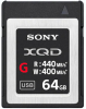 SONY Cartão XQD Série G 64GB 440MB/S Photo SONYQDG64E