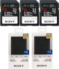 SONY Cartão 32GB 300MB/s X3 + Carregador Portátil 10.000mAh X2 Photo SONYSF32CHARGER