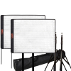SWIT KIT 2 Paineis LED Flexível S-2610 Photo SWI2610KIT