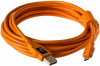 TETHER TOOLS Cabo USB 2.0 4.5M Micro-B Laranja 
