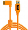 TETHER TOOLS Cabo USB 3.0 / Micro-B 4.6M Curvo Direito Laranja 