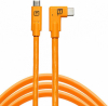 TETHER TOOLS Pro Cabo USB-C para USB-C Curvo 4.6M Laranja Photo TTTCUC15RTORG