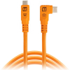 TETHER TOOLS Optima Cabo USB-C 10G Direito a Curvo 1.8m Laranja Photo TTTETH185