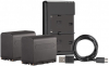 WESTCOTT Kit de 2 Bateria NP-F970 + Carregador Duplo