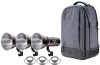 WESTCOTT Kit de 3 Tochas LED L60-B Bi Color + Mochila Photo WESTCOTTD226431
