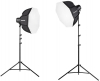 WESTCOTT U60-B Kit Dupla Tochas Bi-Color (60W) + Softbox Photo WESTCOTTD261381